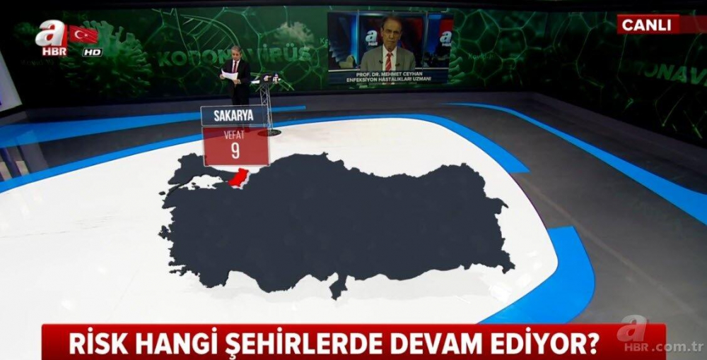 İşte il il koronavirüsten vefat edenlerin sayısı 28