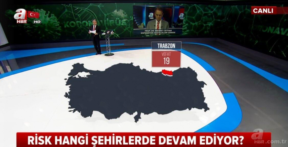 İşte il il koronavirüsten vefat edenlerin sayısı 30