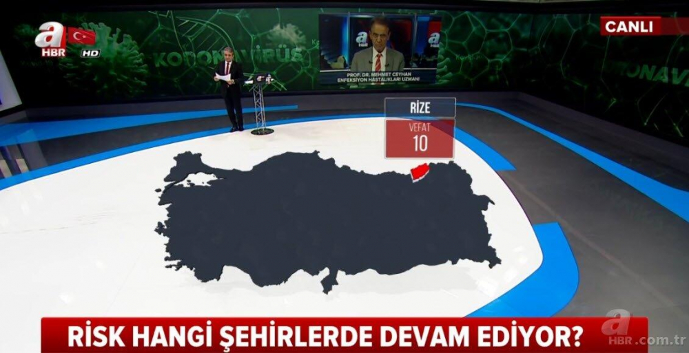 İşte il il koronavirüsten vefat edenlerin sayısı 31