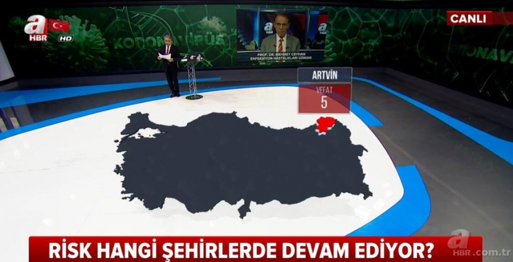 İşte il il koronavirüsten vefat edenlerin sayısı 32