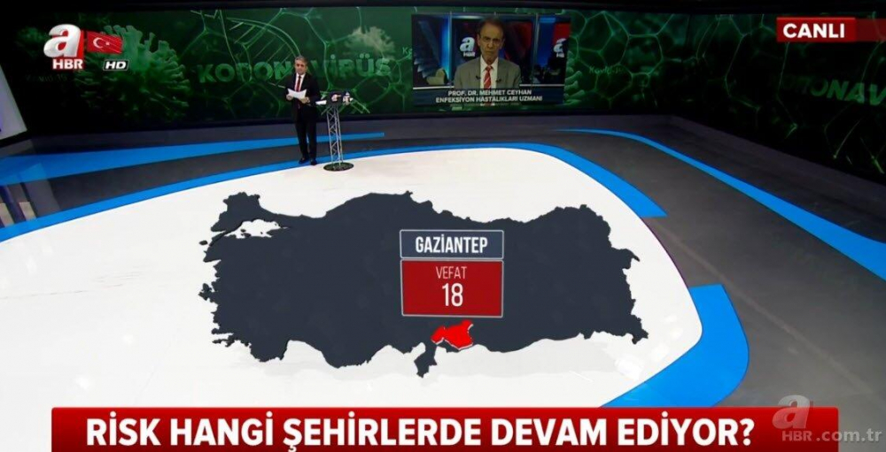 İşte il il koronavirüsten vefat edenlerin sayısı 36