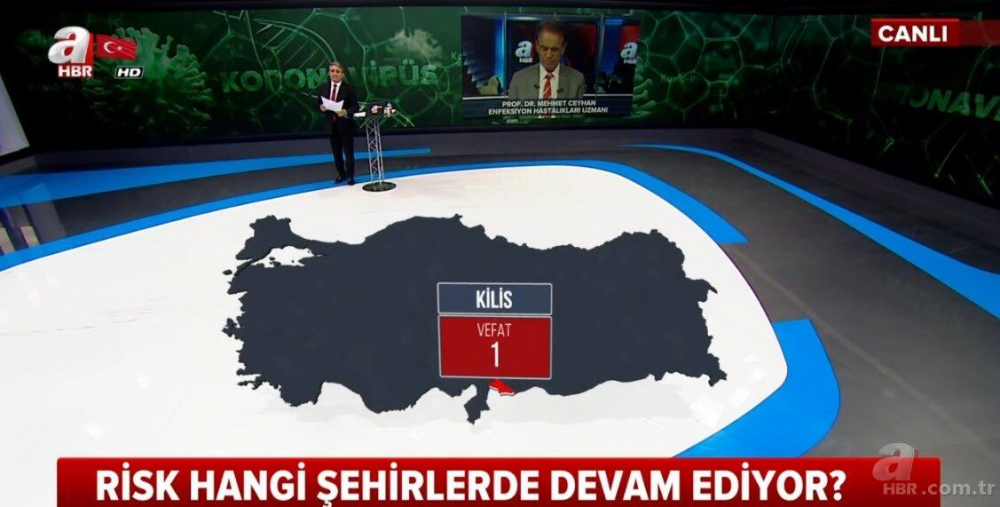 İşte il il koronavirüsten vefat edenlerin sayısı 37