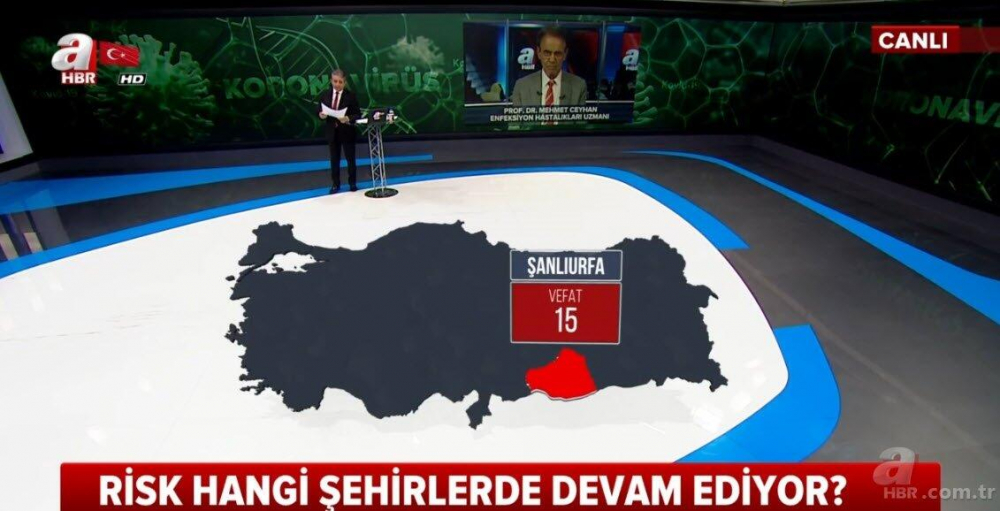 İşte il il koronavirüsten vefat edenlerin sayısı 39