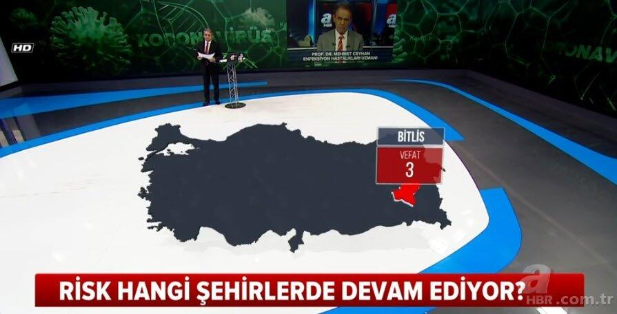 İşte il il koronavirüsten vefat edenlerin sayısı 45