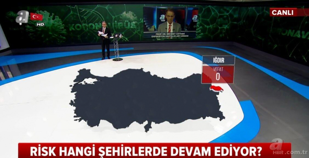 İşte il il koronavirüsten vefat edenlerin sayısı 52