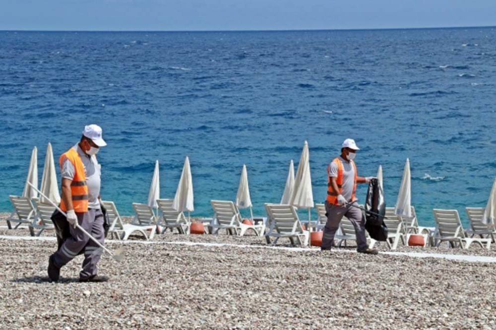 Bütün hazırlıklar tamamlandı! İşte Konyaaltı Sahili'ndeki ‘yeni düzen' 14