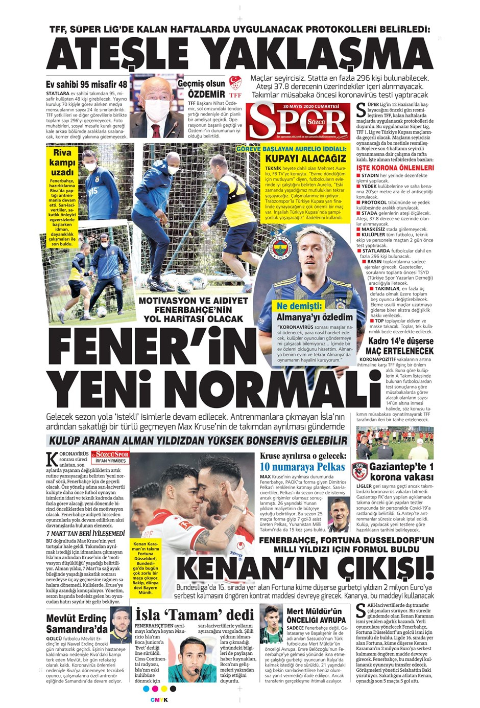 İşte 30 Mayıs günün spor manşetleri! Haftanın önemli spor gelişmeleri 2