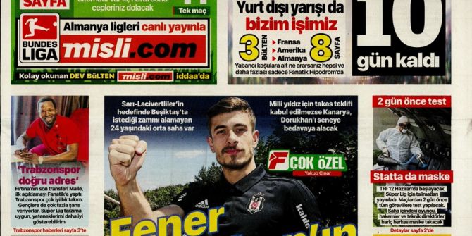 İşte 30 Mayıs günün spor manşetleri! Haftanın önemli spor gelişmeleri