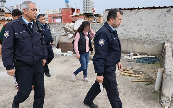 Çatıdan gelen çığlık polisi alarma geçirdi! 19 yaşındaki kız... 1