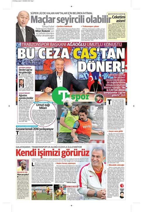 5 Haziran spor manşetleri! Transfer piyasası hareketlendi 5