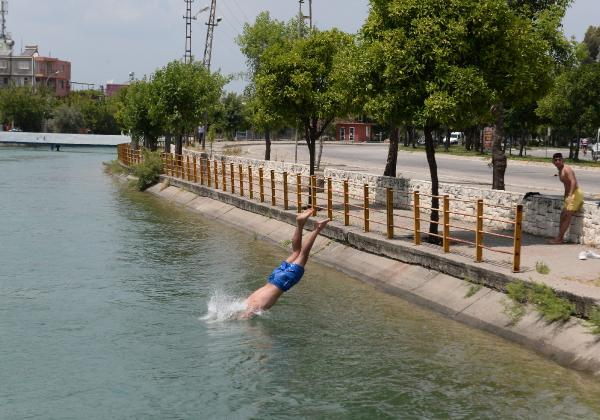 18 yaş altı sulama kanallarına akın etti 9