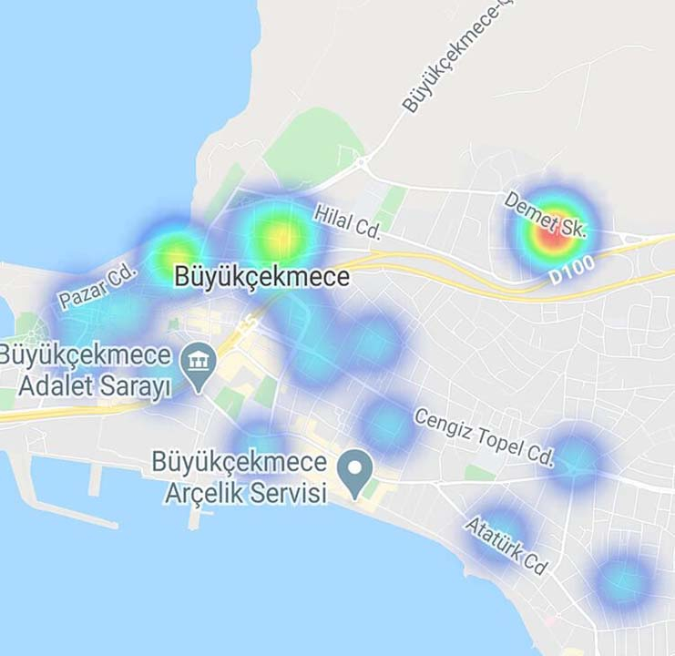 Bu ilçelerde yaşayanlar risk altına! İşte ilçe ilçe İstanbul'da son durum... 13