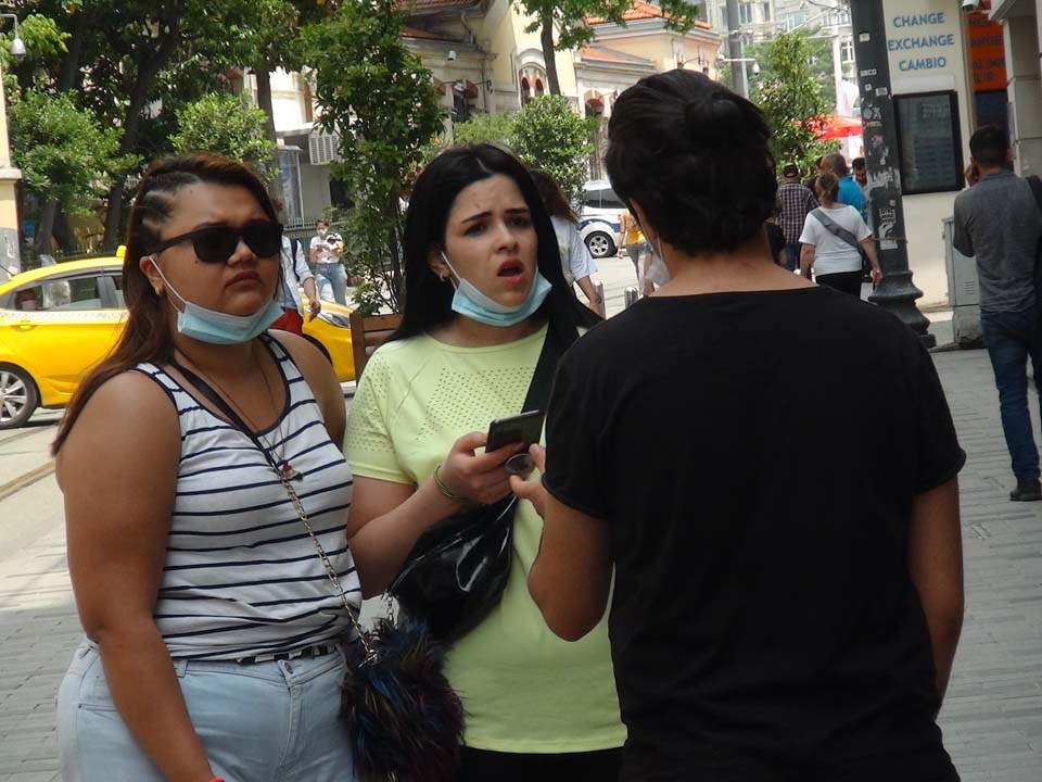 Koronavirüs Taksim Meydanı ve İstiklal Caddesine uğramamış! Pes dedirten görüntüler... 3