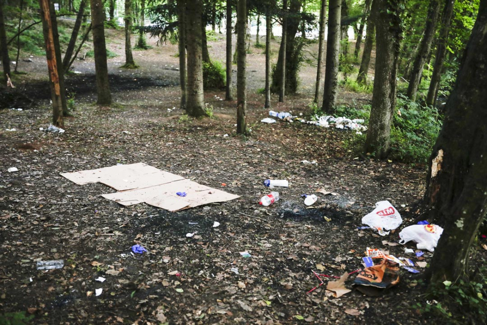 Belgrad Ormanı'nda utandıran görüntüler! Buldukları gibi bırakmadılar 2