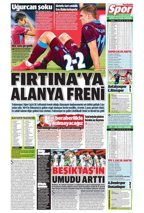 23 Haziran spor manşetleri! Fener'in hocası belli oldu, Trabzon'a Alanya'da çelme 20