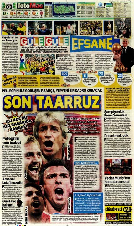 25 Haziran spor manşetleri! Fener transferde taarruza kalktı 9