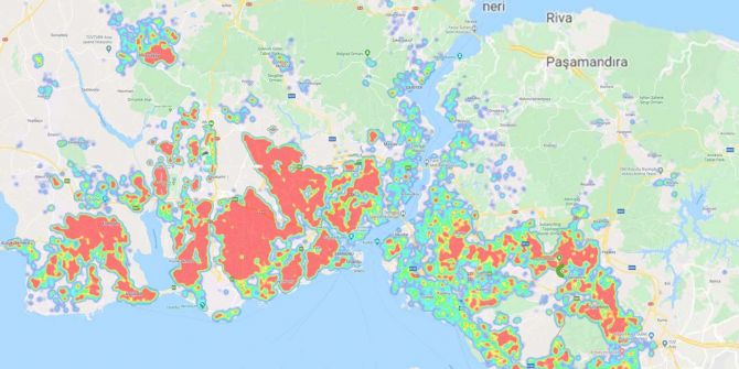 Harita güncellendi! İşte İstanbul ve Ankara'da son durum...