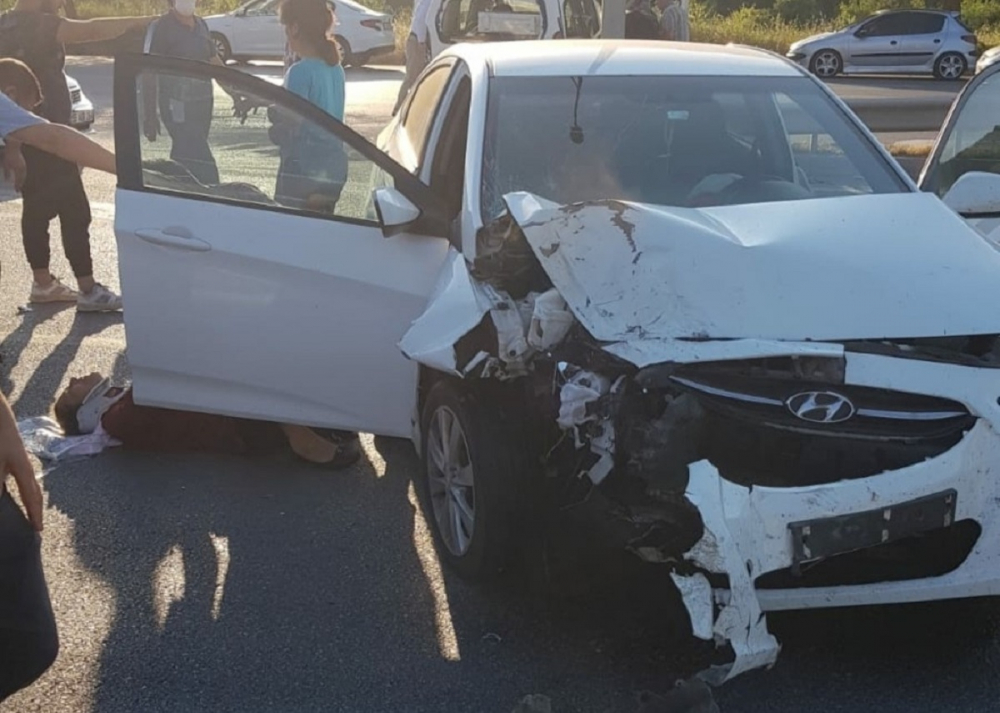 Samsun'da trafik kazası: 4 kişi yaralandı 1