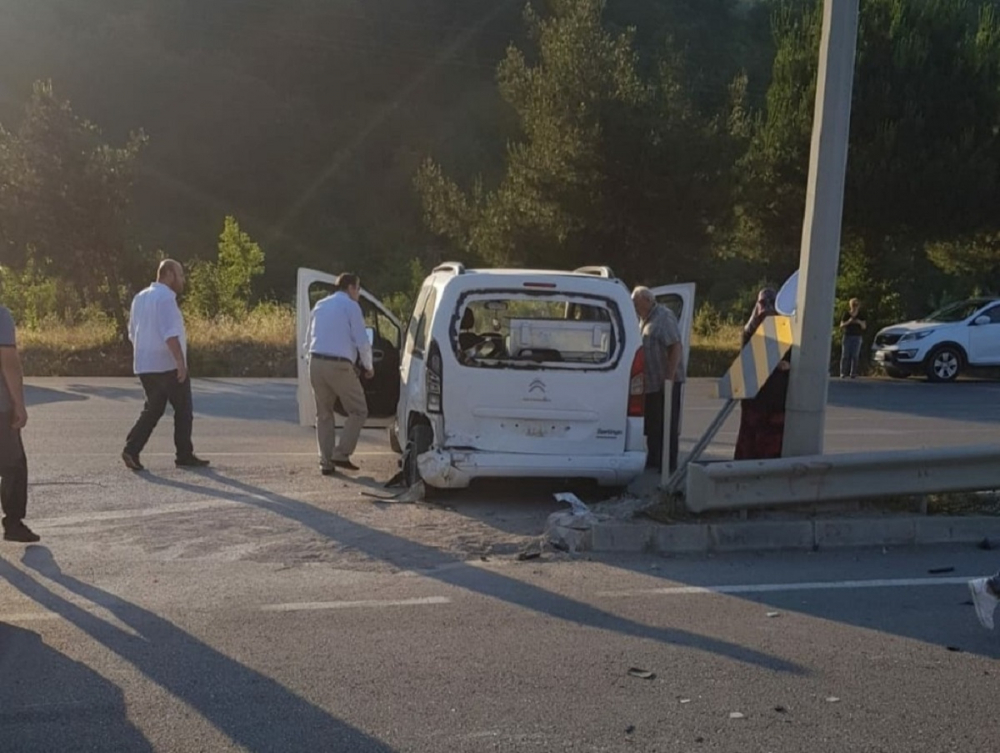 Samsun'da trafik kazası: 4 kişi yaralandı 3