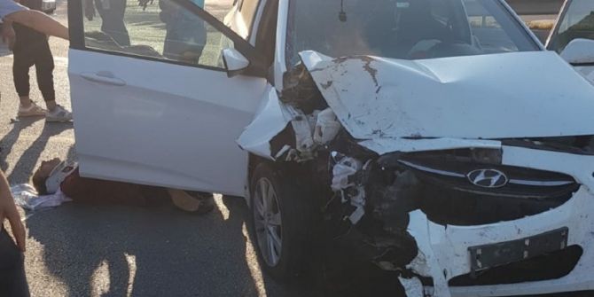 Samsun'da trafik kazası: 4 kişi yaralandı