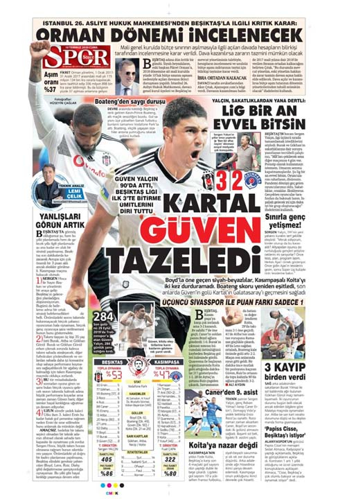 10 Temmuz günün spor manşetleri! 5