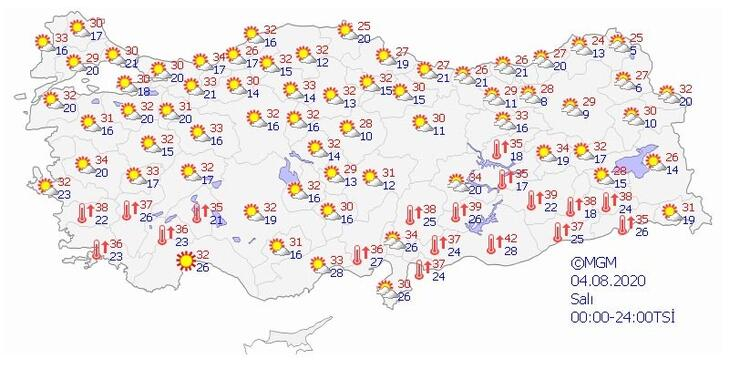 Bayramda hava nasıl olacak? Meteoroloji Genel Müdürlüğü duyurdu 8