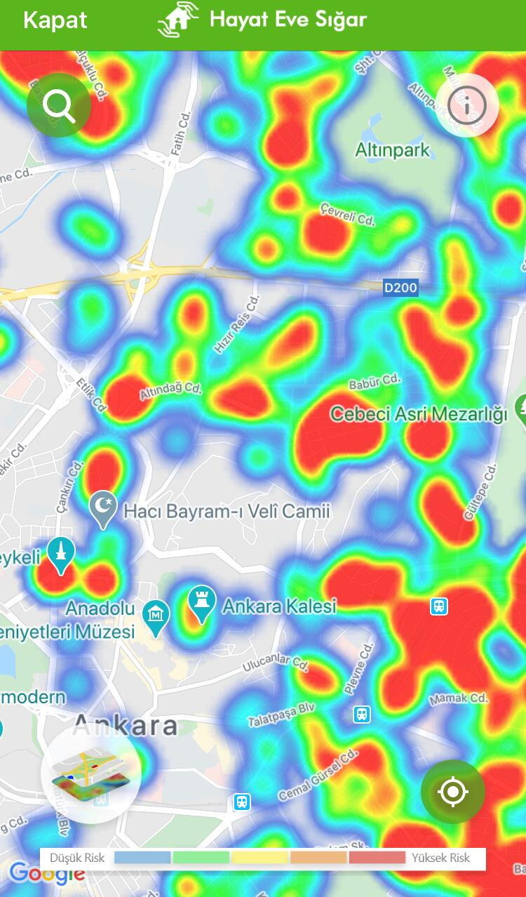 İlçe ilçe Ankara'nın koronavirüs haritası! 2