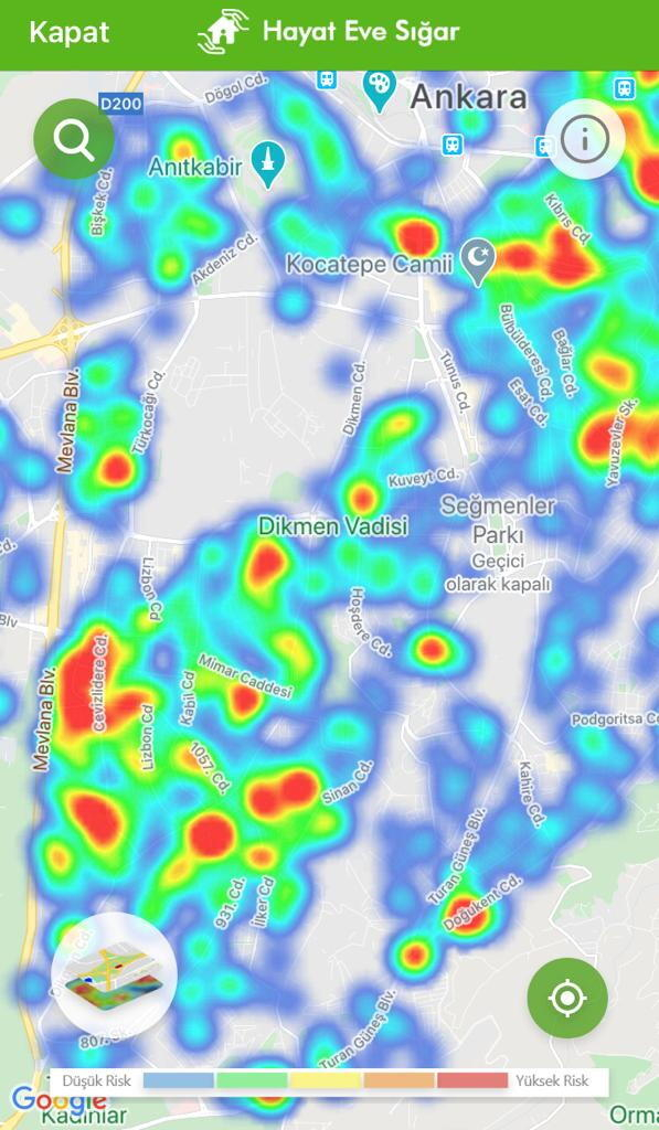İlçe ilçe Ankara'nın koronavirüs haritası! 3