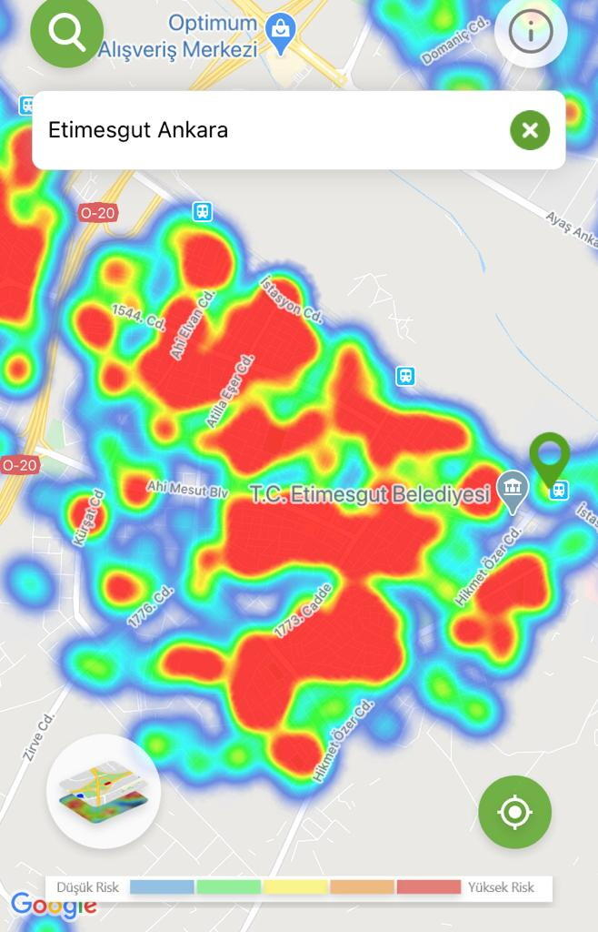 İlçe ilçe Ankara'nın koronavirüs haritası! 4