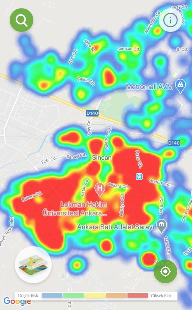 İlçe ilçe Ankara'nın koronavirüs haritası! 8