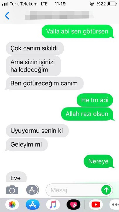 Güvenlik görevlisinin attığı mesajla şoke oldu: Eşin uyuyorsa kapıyı aç 6