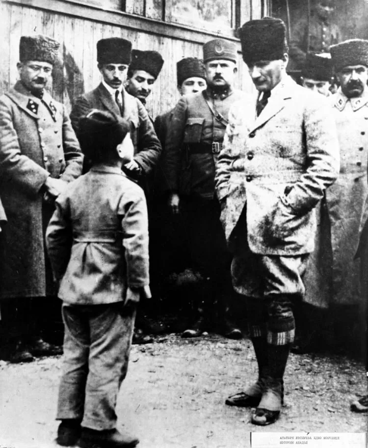 Genelkurmay arşivinden çok özel Atatürk fotoğrafları 34