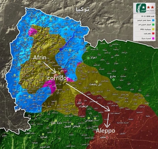 Afrin'de siviller YPG/PKK'yı dinlemedi Afrin'i boşaltıyor 4