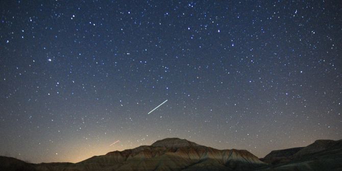 Konya'da meteor şöleni