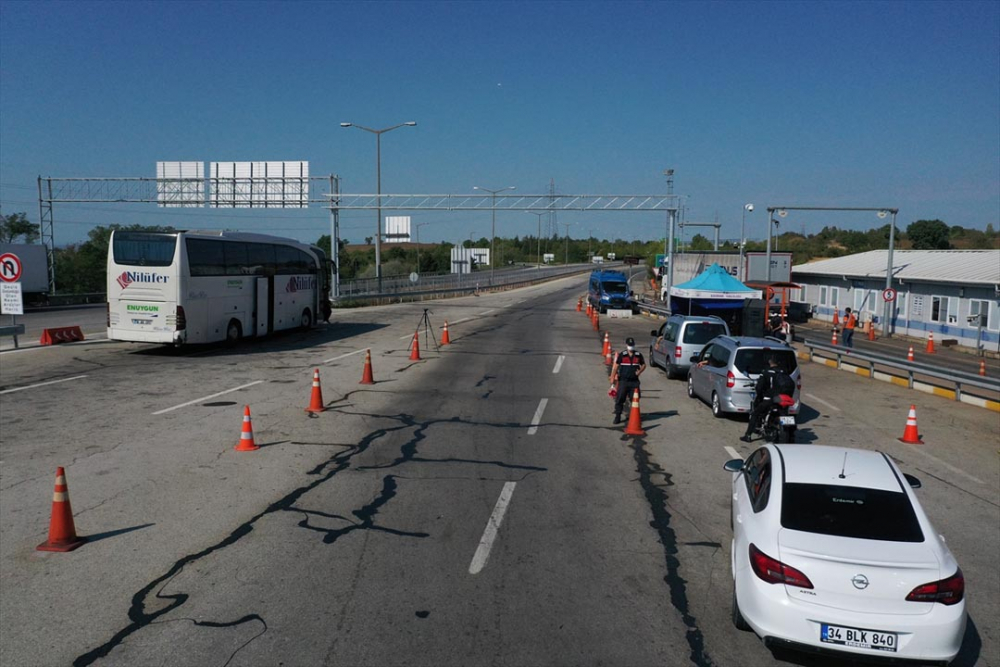 Karantinada olması gereken kişi, Ankara'dan Edirne'ye yolculuk yaparken yakalandı 3