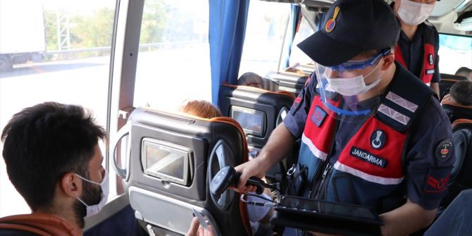 Karantinada olması gereken kişi, Ankara'dan Edirne'ye yolculuk yaparken yakalandı