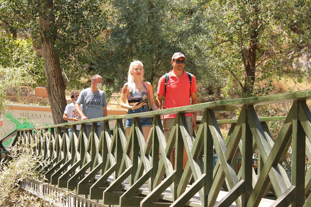 Kapadokya'da turist yoğunluğu! 3