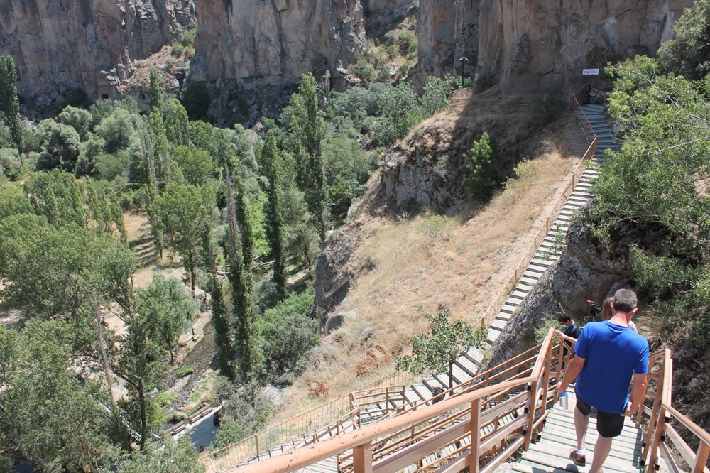 Kapadokya'da turist yoğunluğu! 4