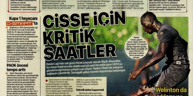 19 Ağustos günün spor manşetleri! İşte günün spor gazeteleri sayfaları