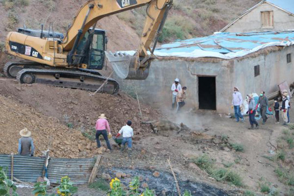 Hakkari'de onlarca hayvan ahırda havasızlıktan telef oldu 7