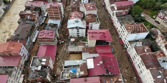 Giresun'da selin ardından ortaya çıkan korkunç tablo!