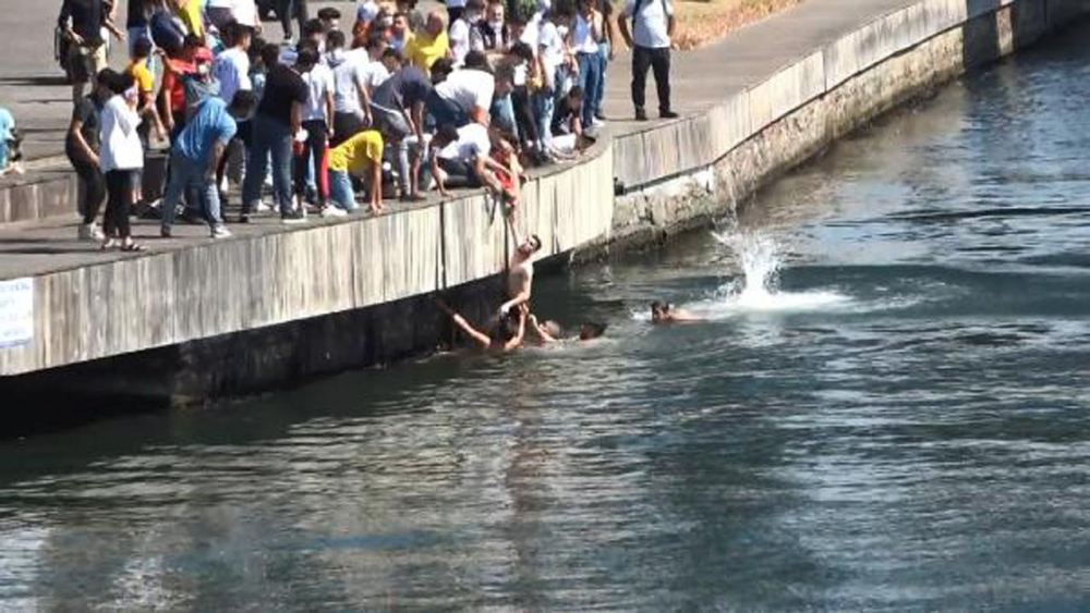 Haliç'te can pazarı! Fotoğraf çekerken boğuluyordu 1