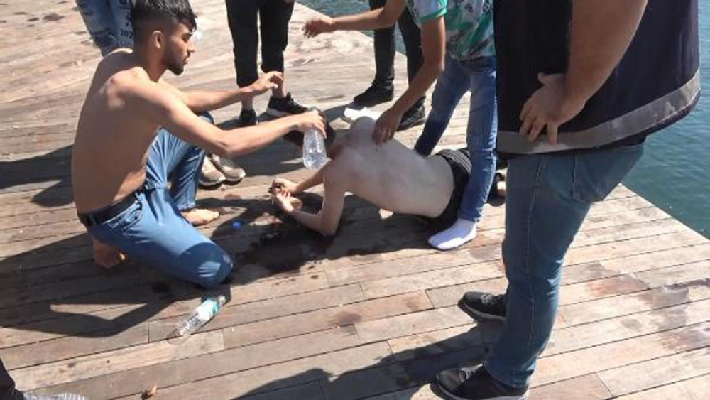 Haliç'te can pazarı! Fotoğraf çekerken boğuluyordu 5