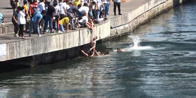 Haliç'te can pazarı! Fotoğraf çekerken boğuluyordu