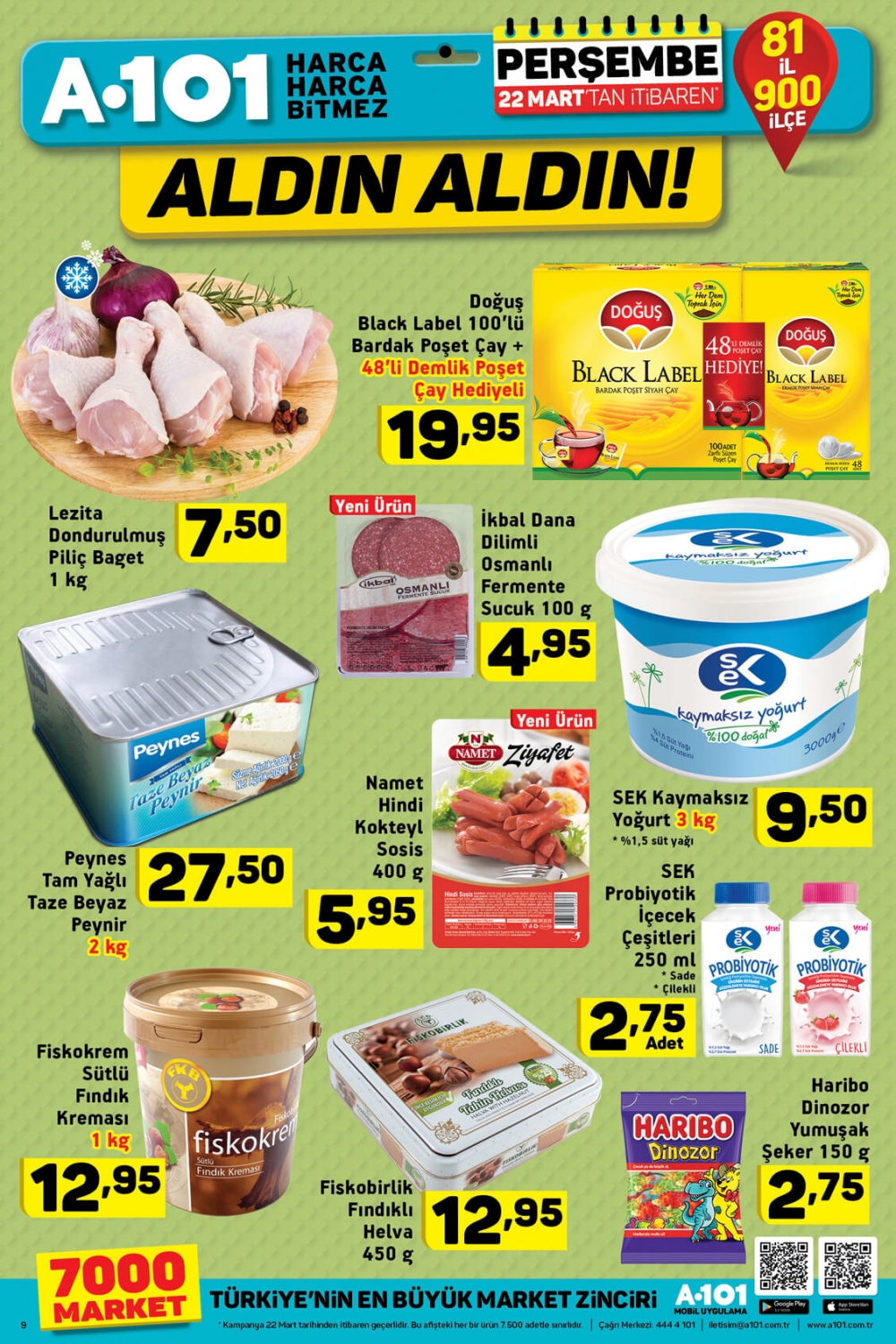 A101 Aktüel Ürünler Kataloğu 17-23 Mart 2018 ve 22-29 Mart 2018 9