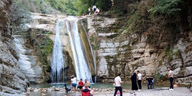 Saklı cennet ziyaretçi akını yaşıyor