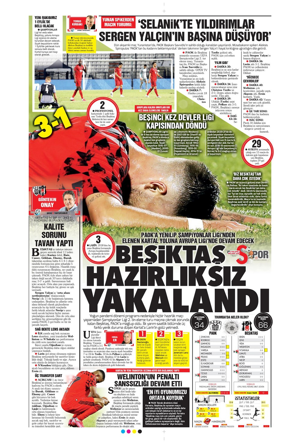 26 Ağustos spor manşetleri | 26 Ağustos spor gazetesi sayfaları 7