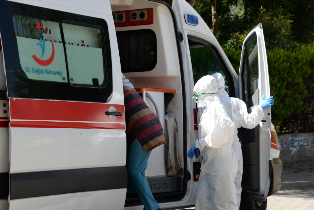 Ankara Şehir Hastanesinde 2 blok Kovid-19 hastalarına ayrıldı! 12