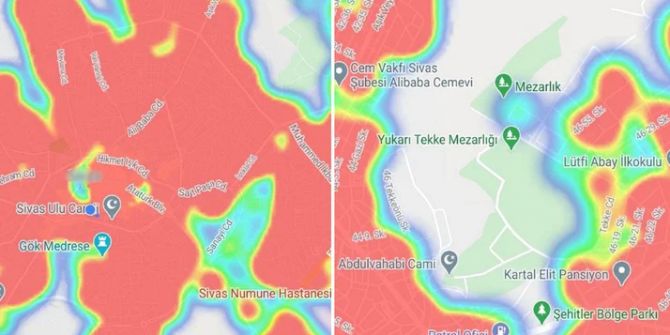 Sivas'ta korkutan tablo: Riski düşük tek yer mezarlık