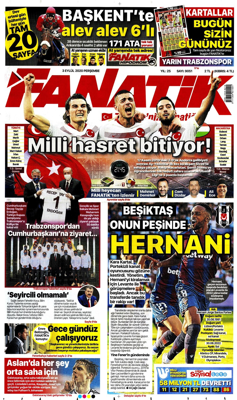 3 Eylül spor manşetleri | 3 Eylül spor gazetesi sayfaları 21